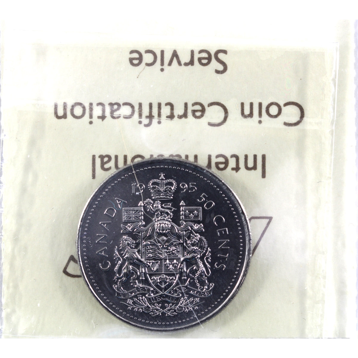 1995 Canada 50-cents ICCS Certified MS64