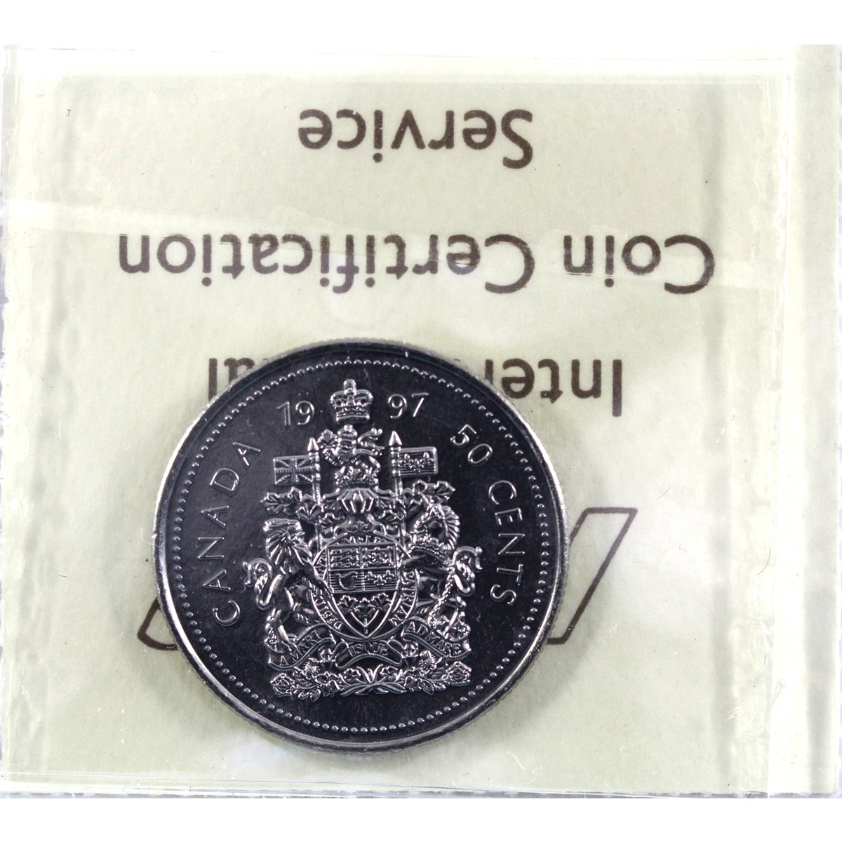 1996 Canada 50-cents ICCS Certified MS64