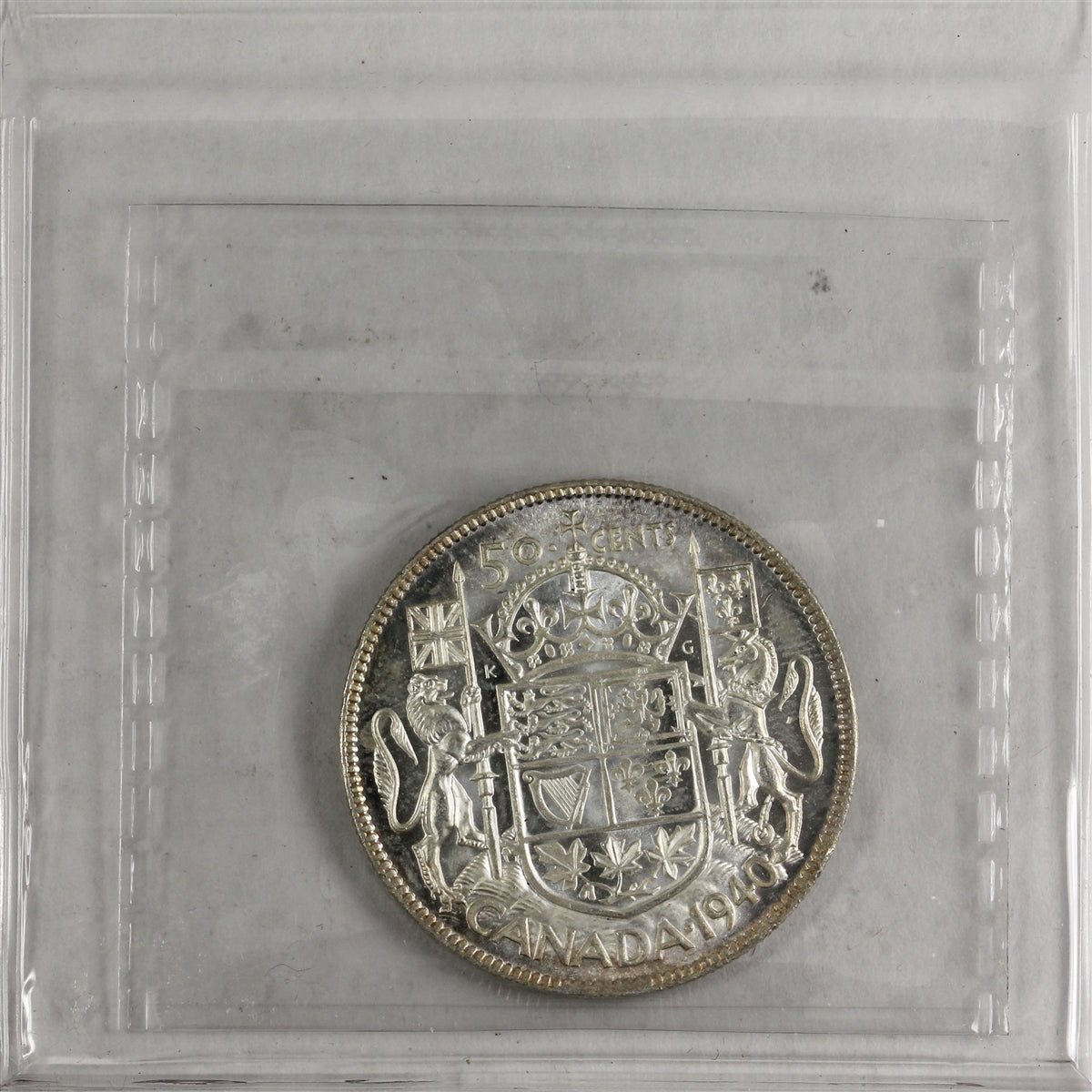 1940 Canada 50-cents ICCS Certified MS63