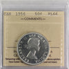 1956 Canada 50-cents ICCS Certified PL66