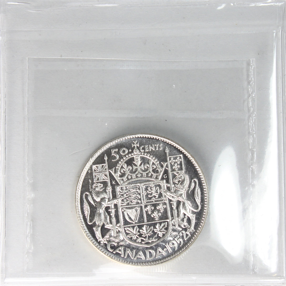 1952 Canada 50-cents ICCS Certified MS63