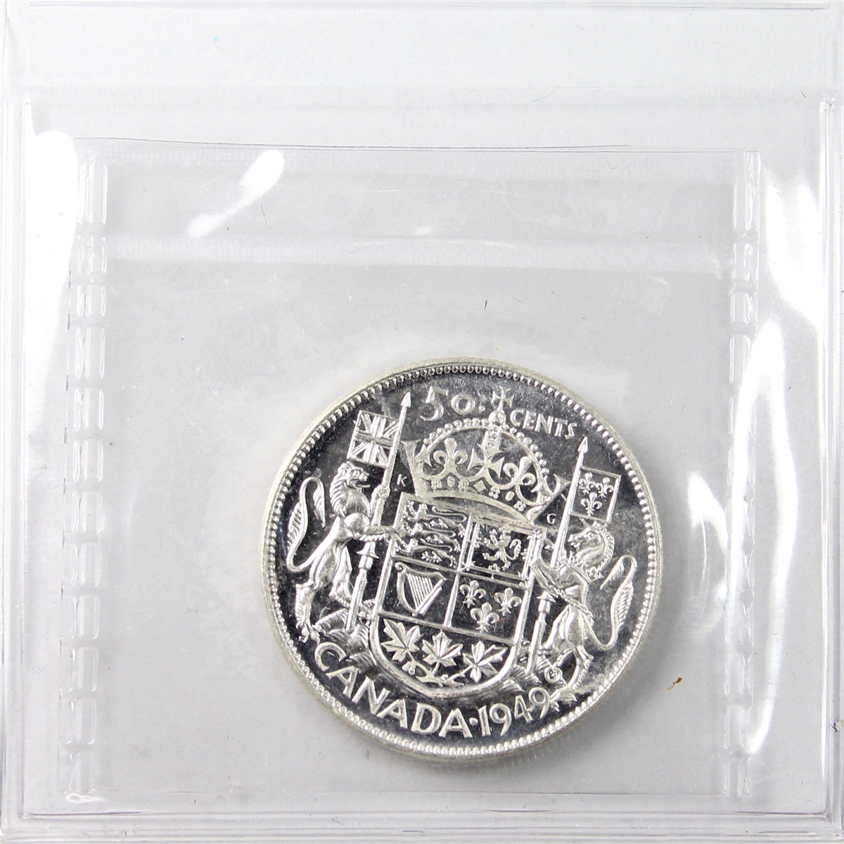 1949 Canada 50-cents ICCS Certified MS62
