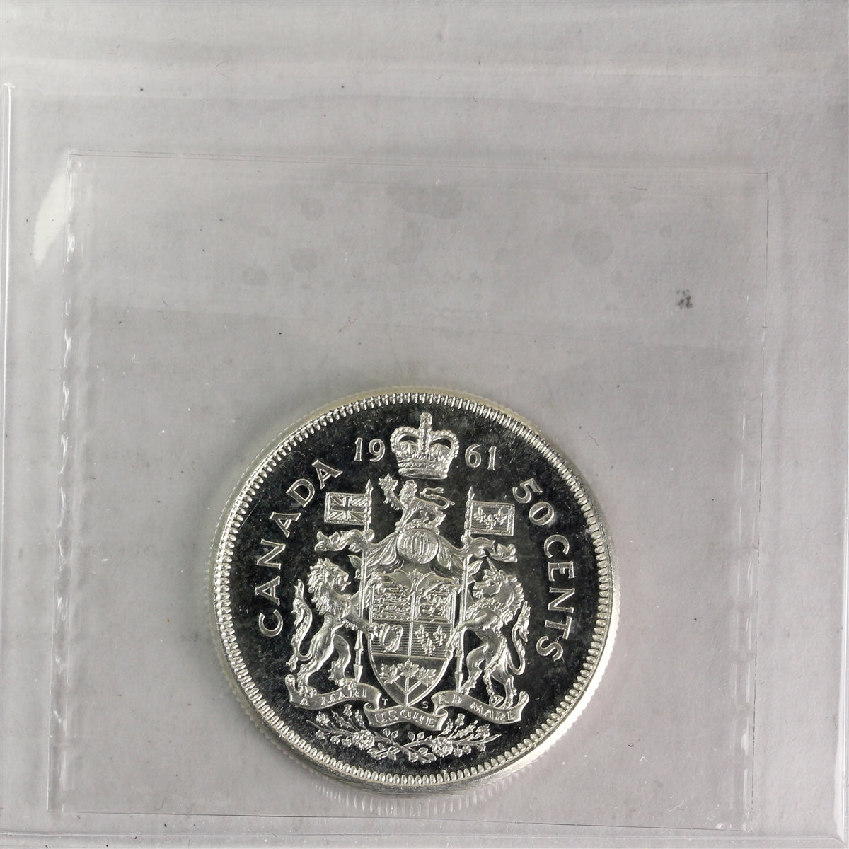 1961 Canada 50-cents ICCS Certified MS64 UHC