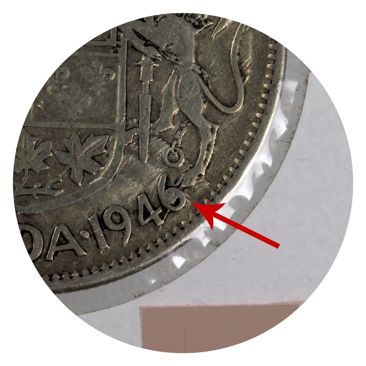1946 Hoof In 6 Canada 50-cents G-VG (G6)