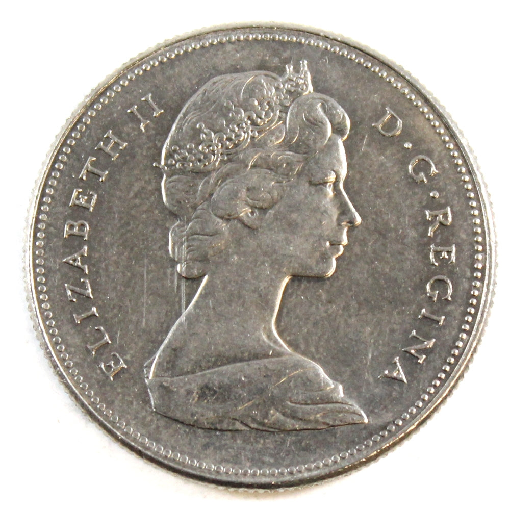1968 Missing A Canada 50-cents EF-AU (EF45)