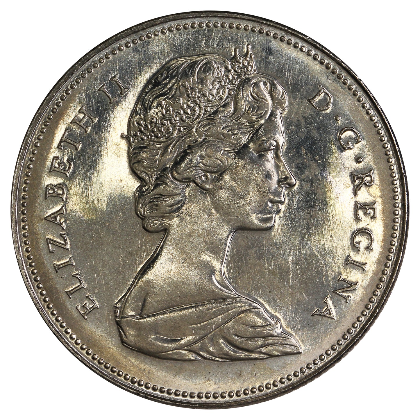 1971 Canada 50-cents UNC+ (MS62)