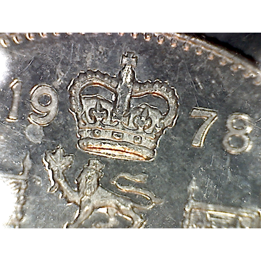 1978 Round Jewels Canada 50-cents Almost Uncirculated (AU50)
