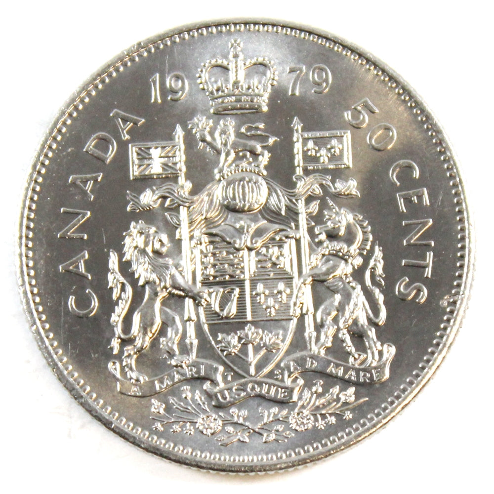 1979 Canada 50-cents Uncirculated (MS60)