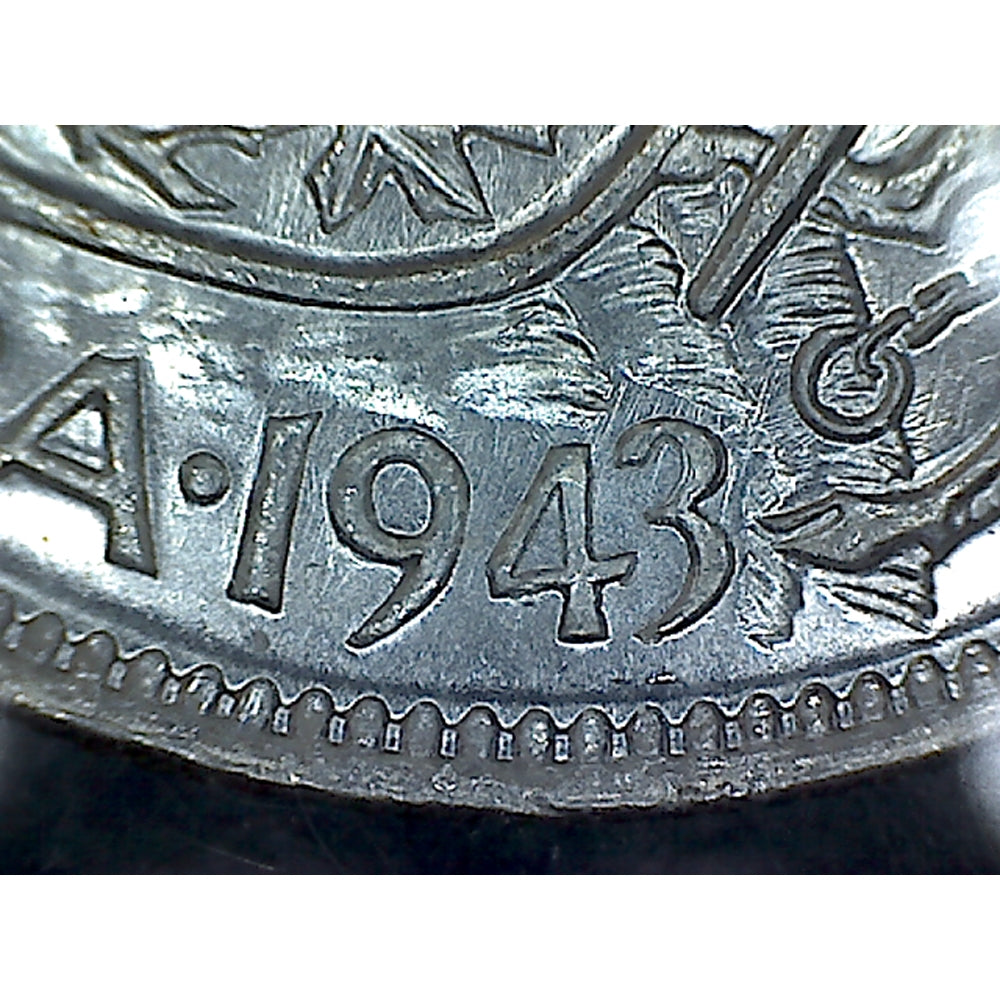1943 Double Die 3 Canada 50-cents Brilliant Uncirculated (MS63) $
