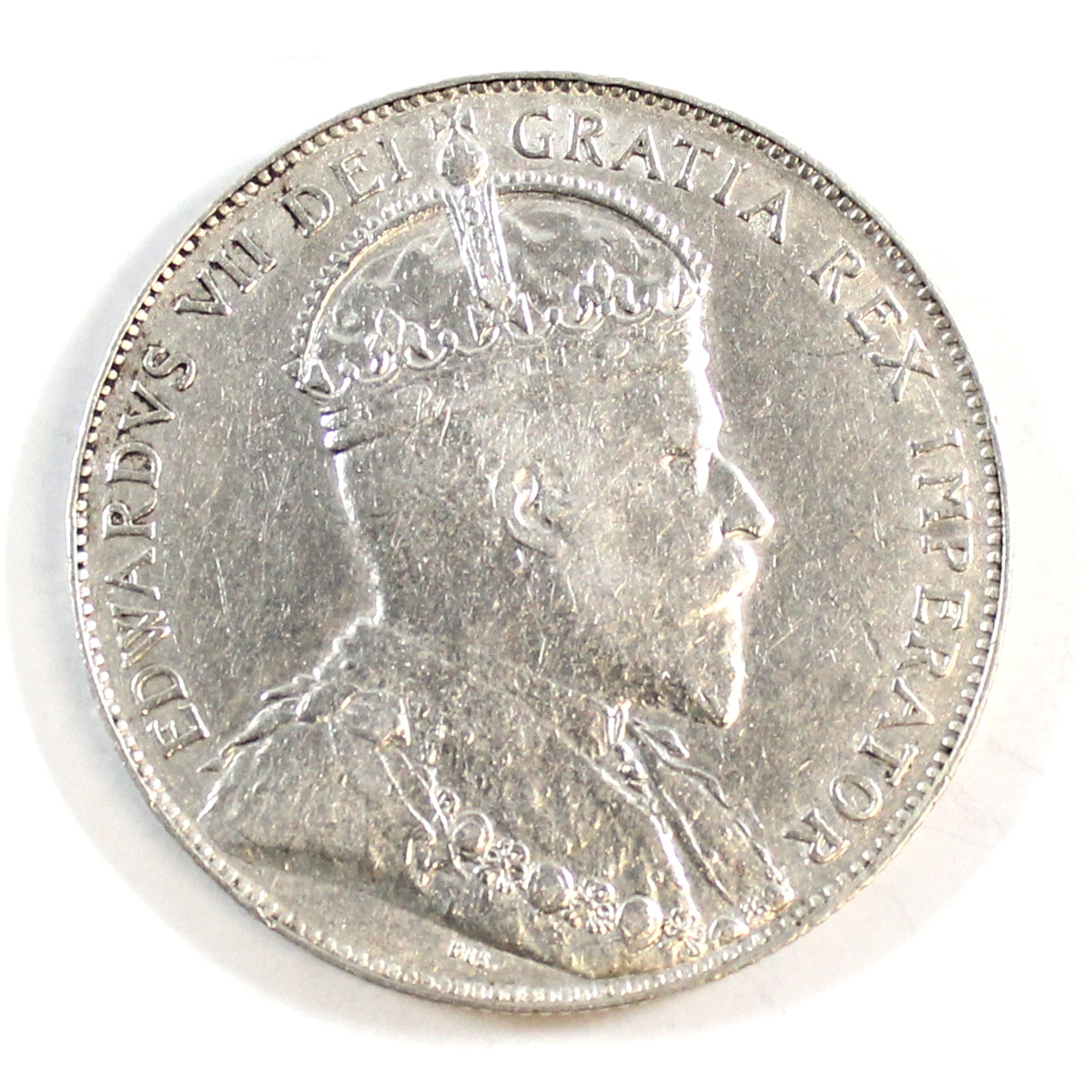 1910 Victorian Leaves Canada 50-cents Extra Fine (EF40) $