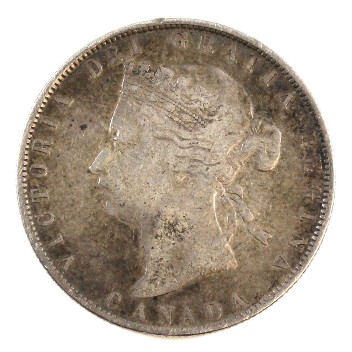 1871H Canada 50-cents Fine (F12) $