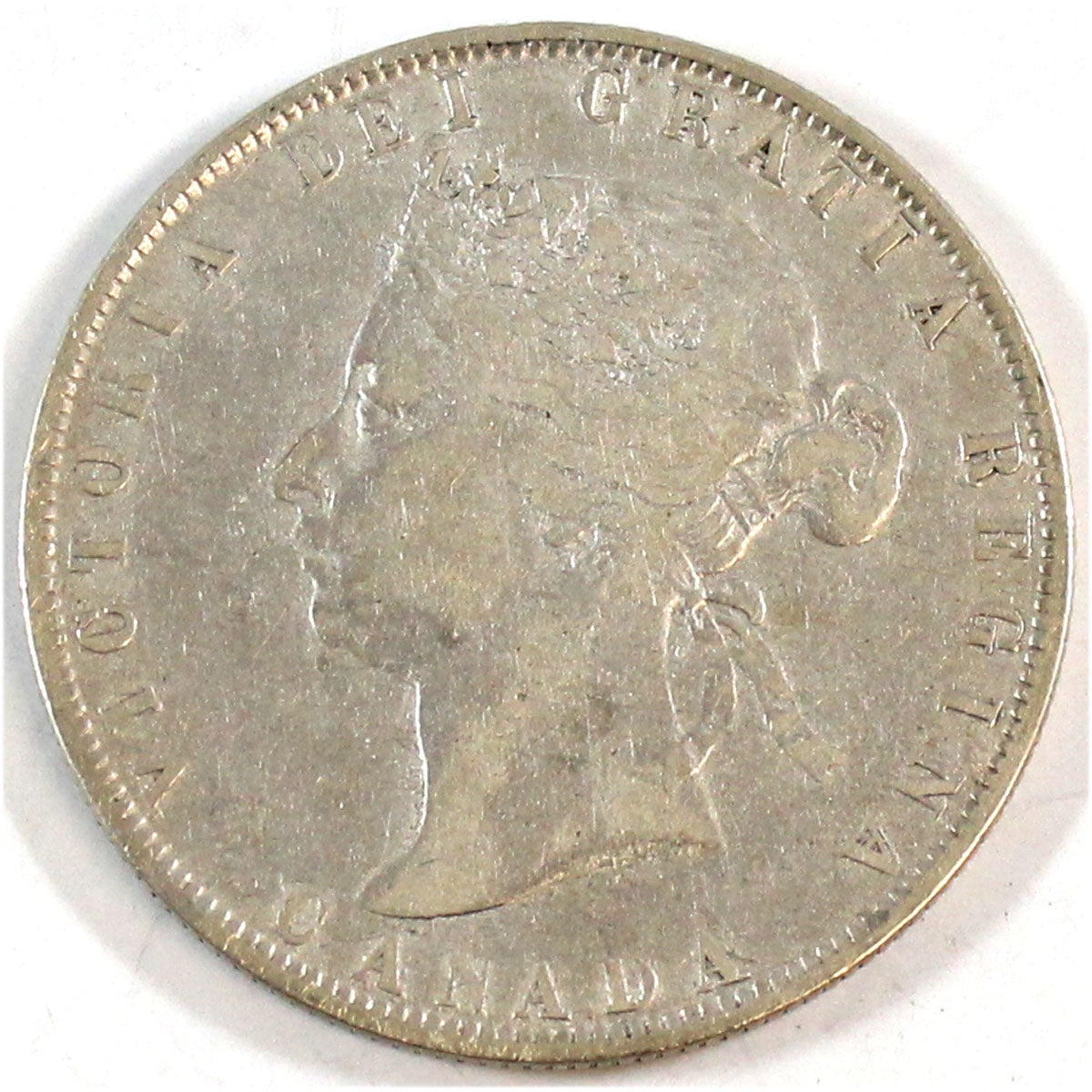 1872H A/A Regina Canada 50-cents Fine (F12) $