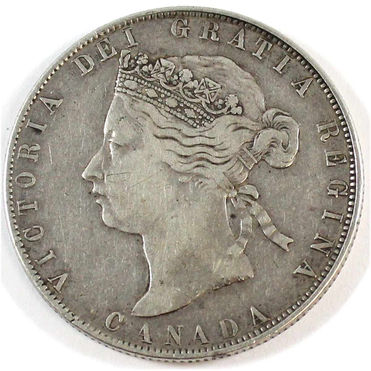 1871 Canada 50-cents Very Fine (VF20) $