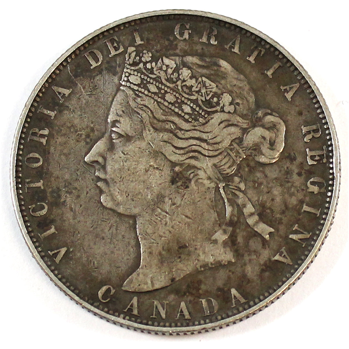 1881H Canada 50-cents VF-EF (VF-30) $