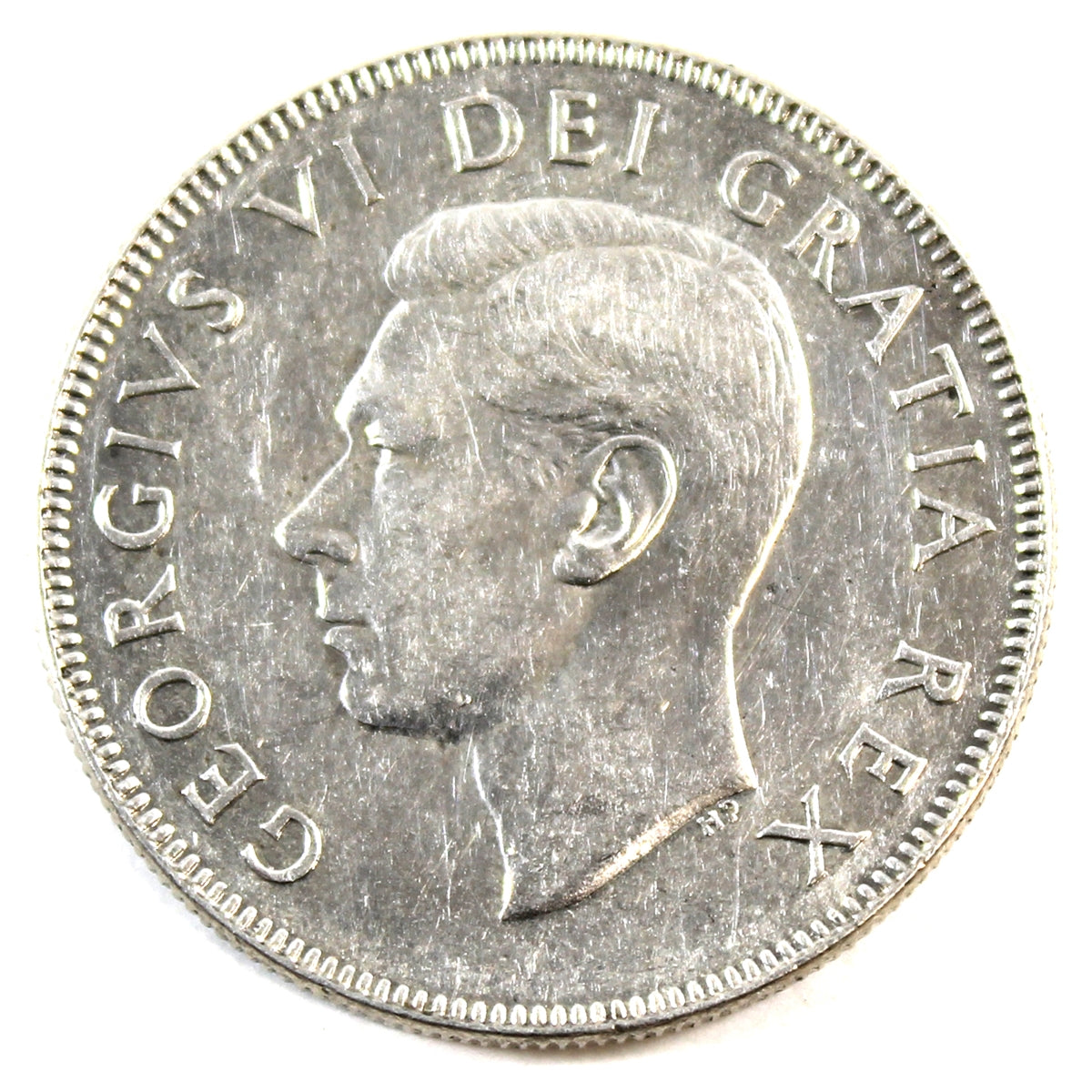 1950 Half Design Canada 50-cents VF-EF (VF30)