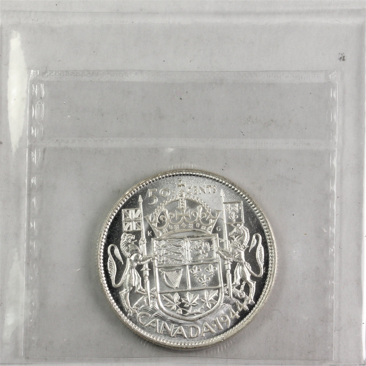 1944 Far 4 Canada 50-cents ICCS Certified MS62