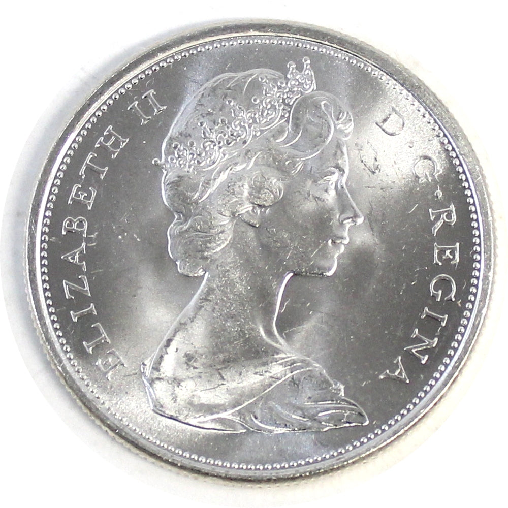 1966 Canada 50-cents Choice Brilliant Uncirculated (MS64)