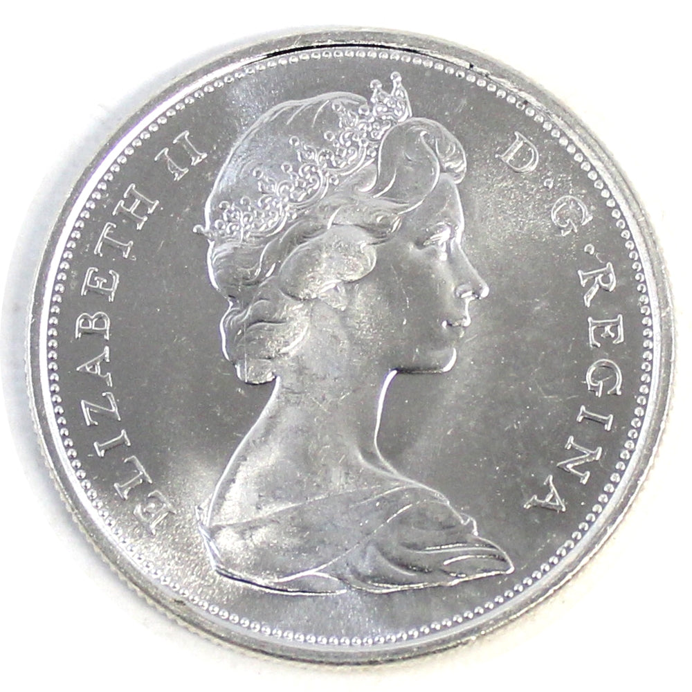1967 Canada 50-cents Choice Brilliant Uncirculated (MS64)