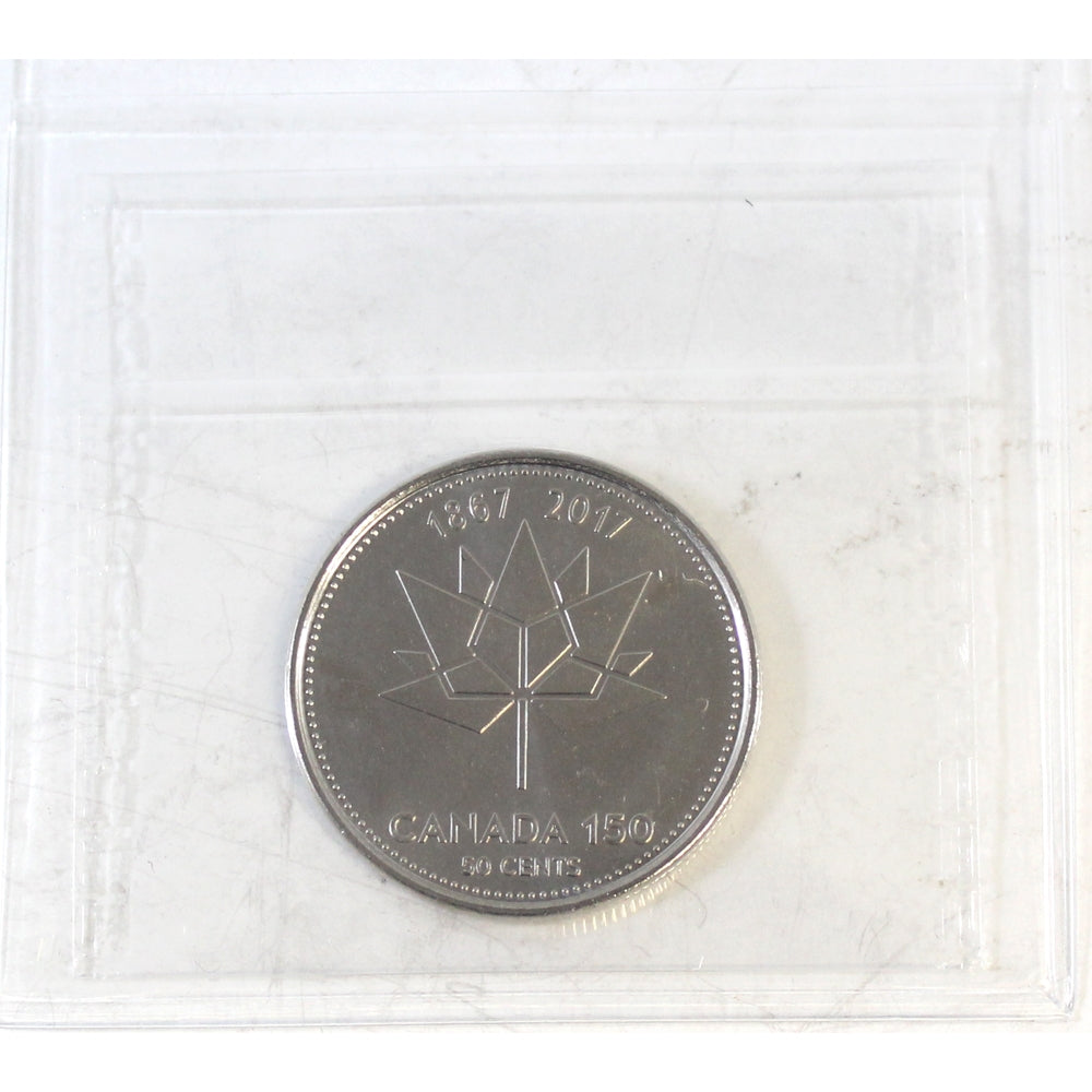 2017 Canada 150th 50-cents ICCS Certified MS66