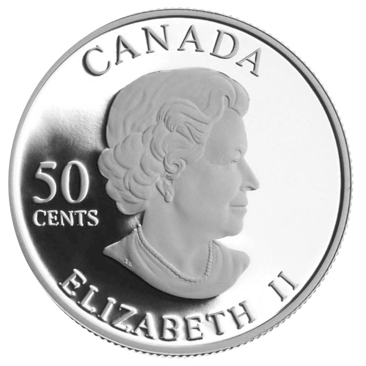 2005 Golden Rose Canada 50-cents Silver Proof_