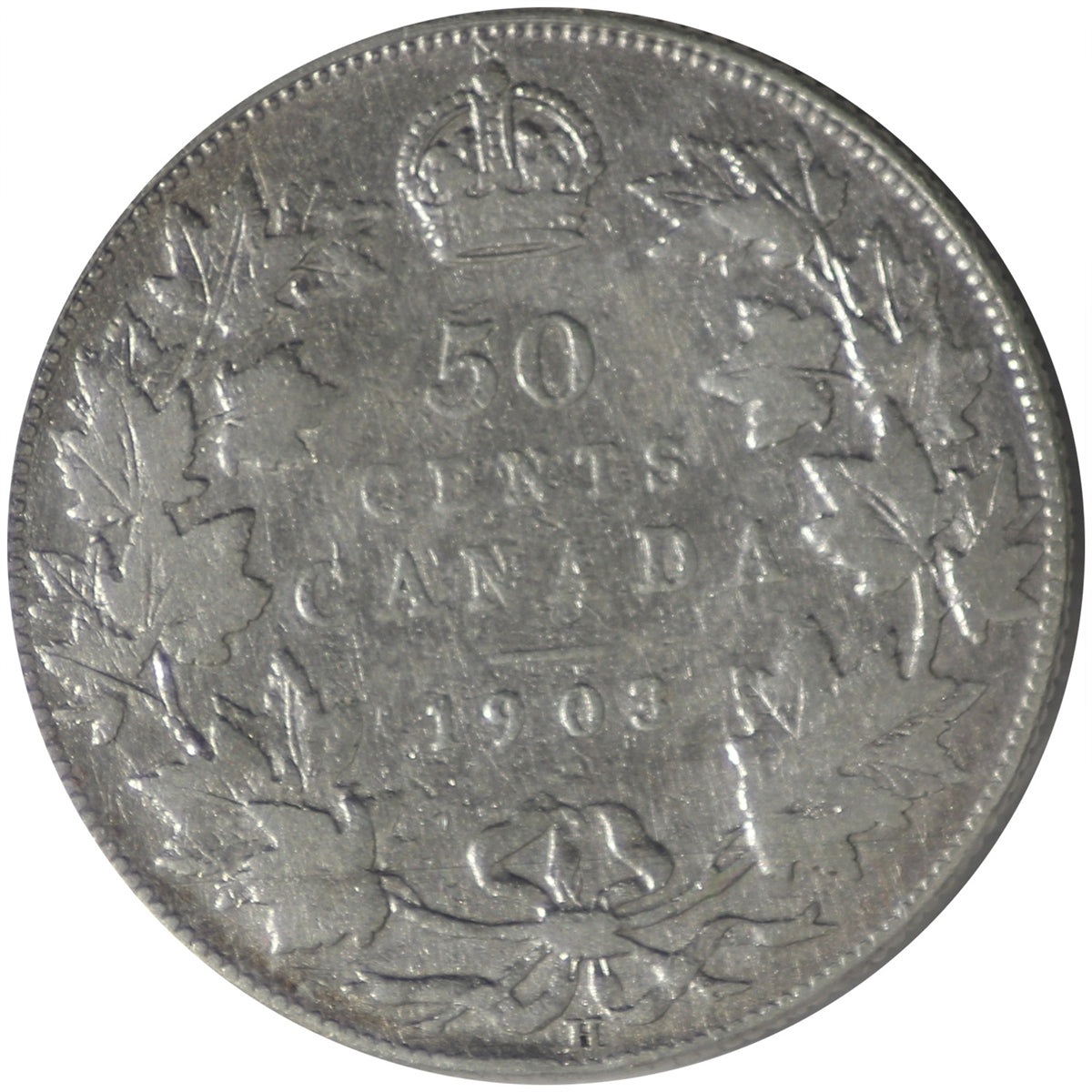 1903H Canada 50-cents ICCS Certified VG10