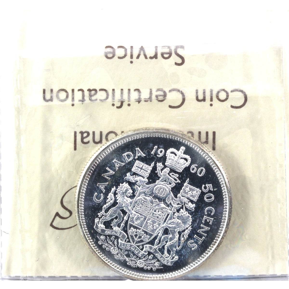 1960 Canada 50-cents ICCS Certified PL67 Heavy Cameo