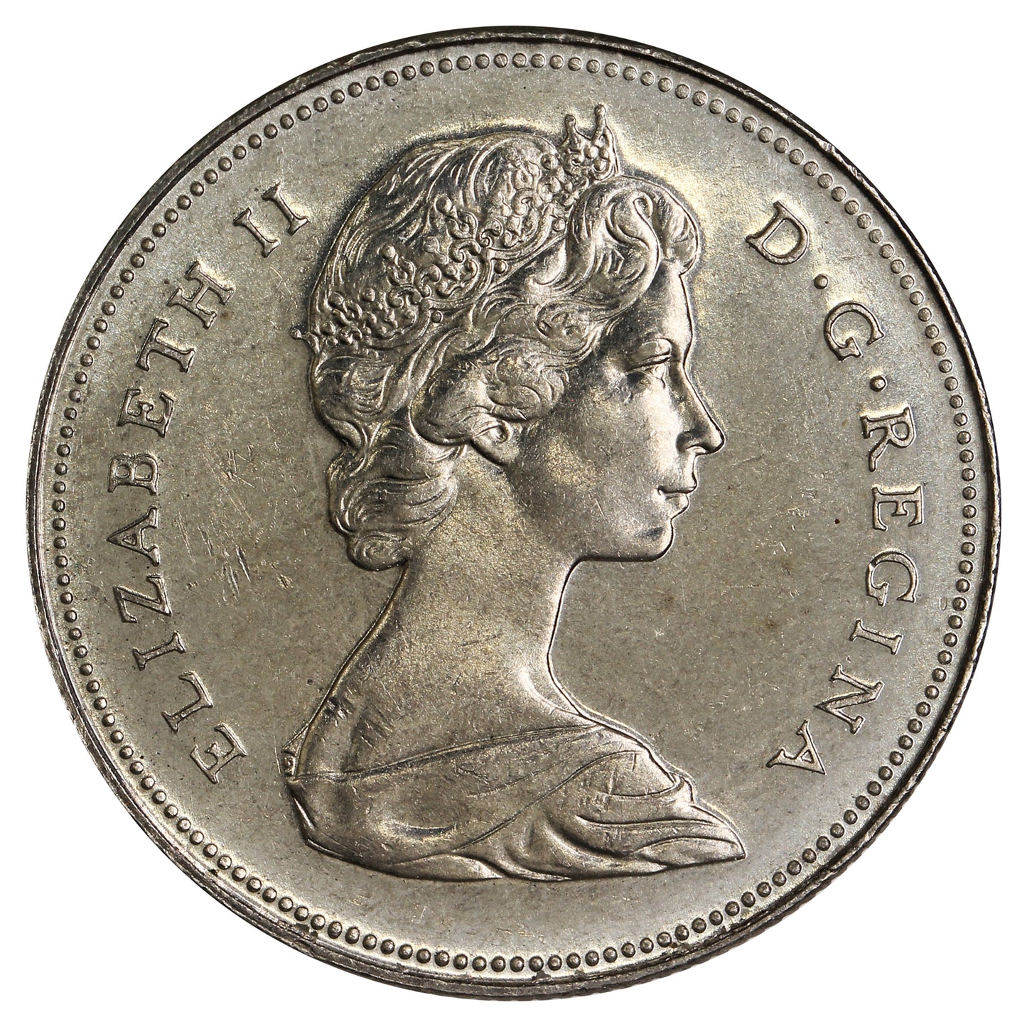 1972 Canada 50-cents UNC+ (MS62)