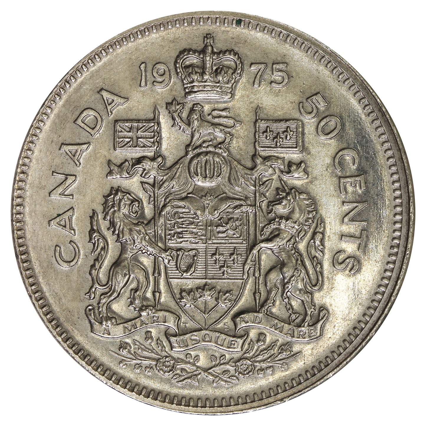 1975 Canada 50-cents UNC+ (MS62)