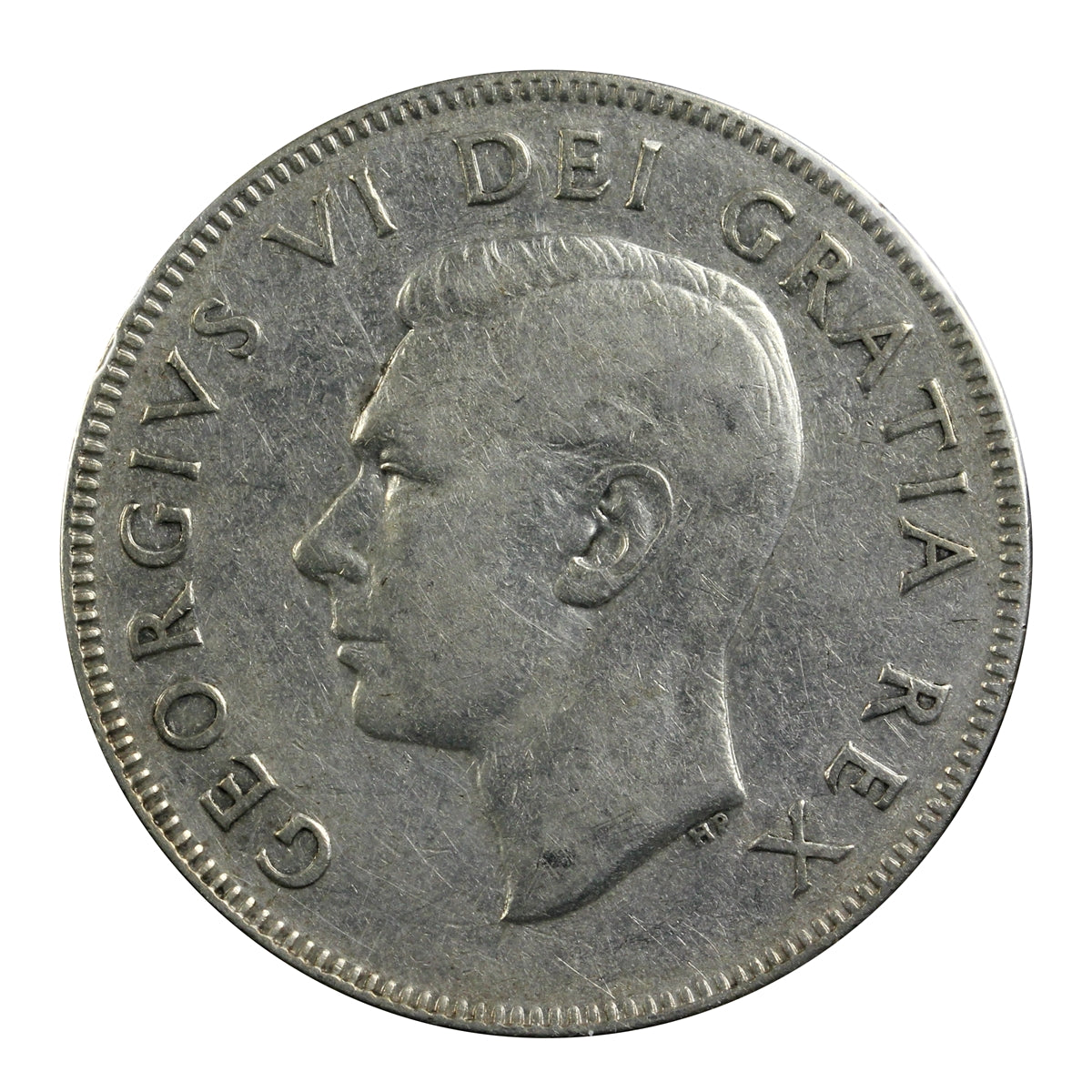 1949 Hoof Over 9 Canada 50-cents VG-F (VG10)