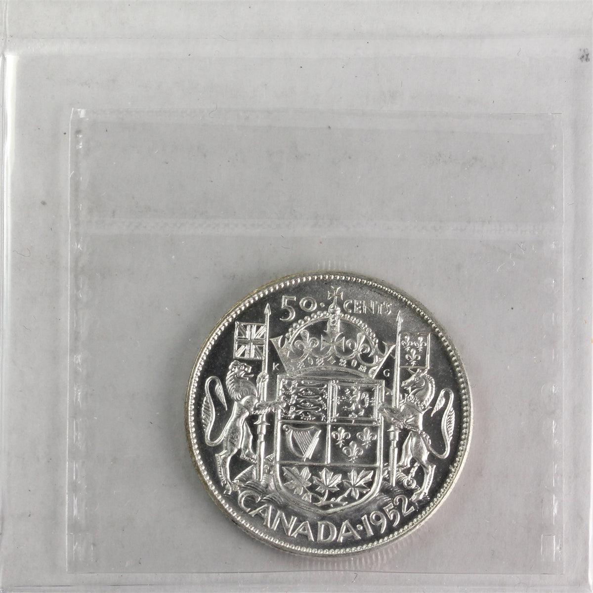 1952 Canada 50-cents ICCS Certified MS65
