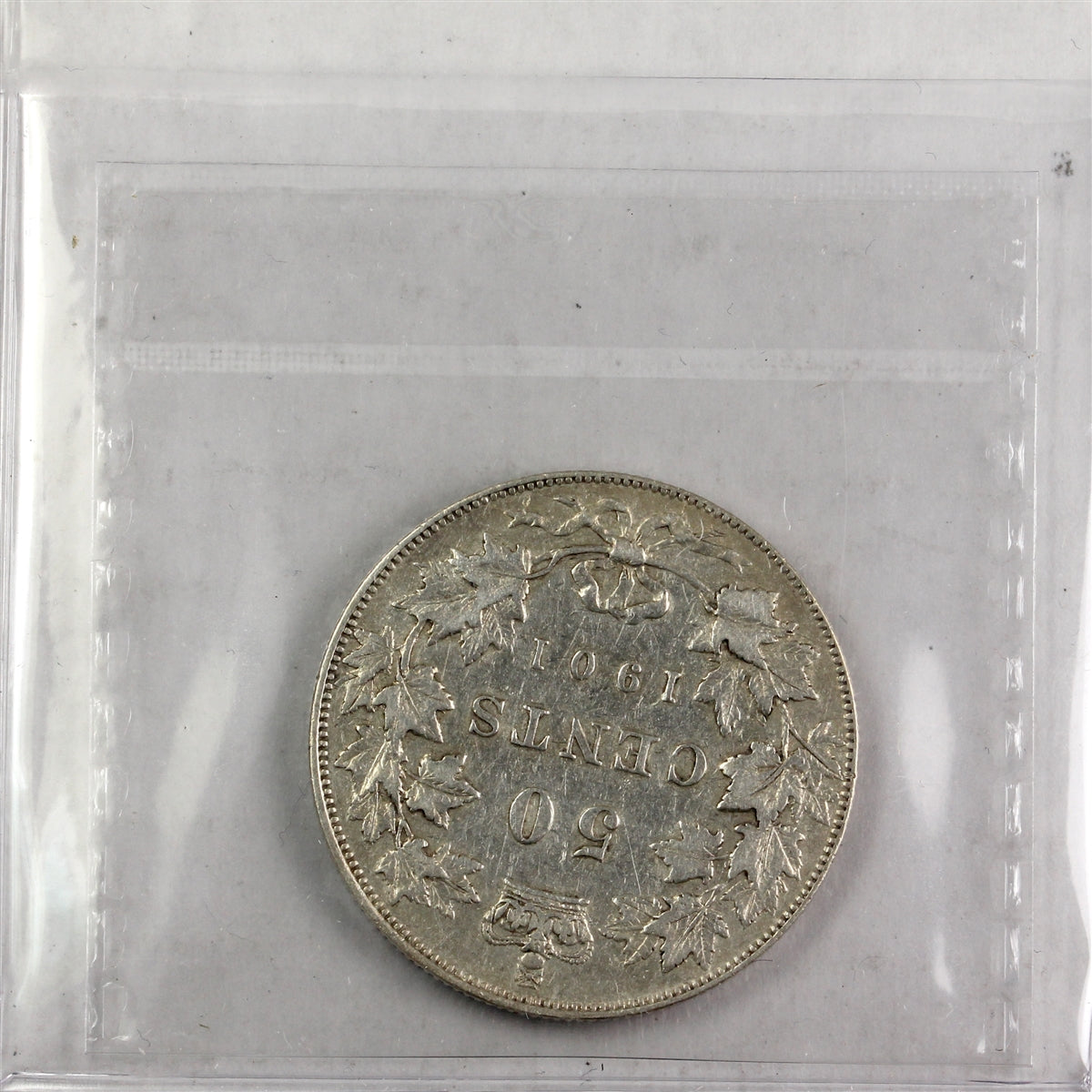 1901 Canada 50-cents ICCS Certified VF20
