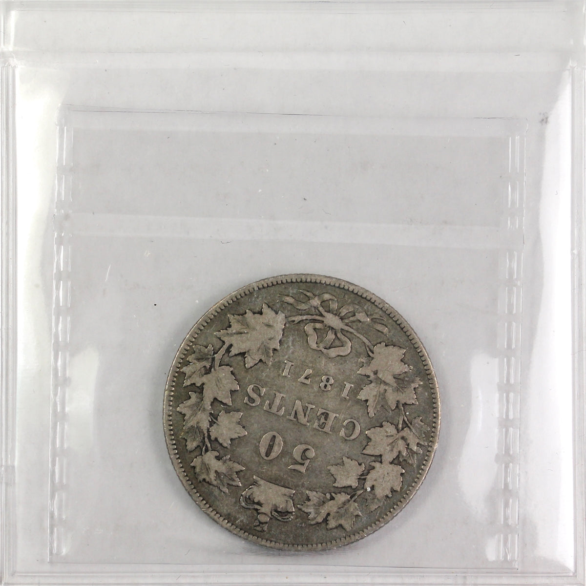 1871H Canada 50-cents ICCS Certified G6