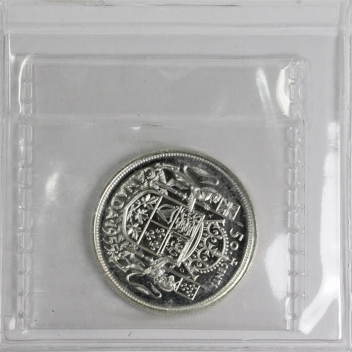 1955 Canada 50-cents ICCS Certified PL64 Cameo