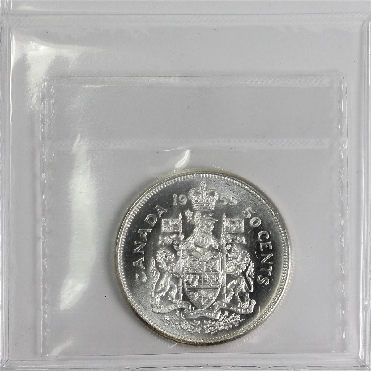 1959 Canada 50-cents ICCS Certified MS64 Cameo