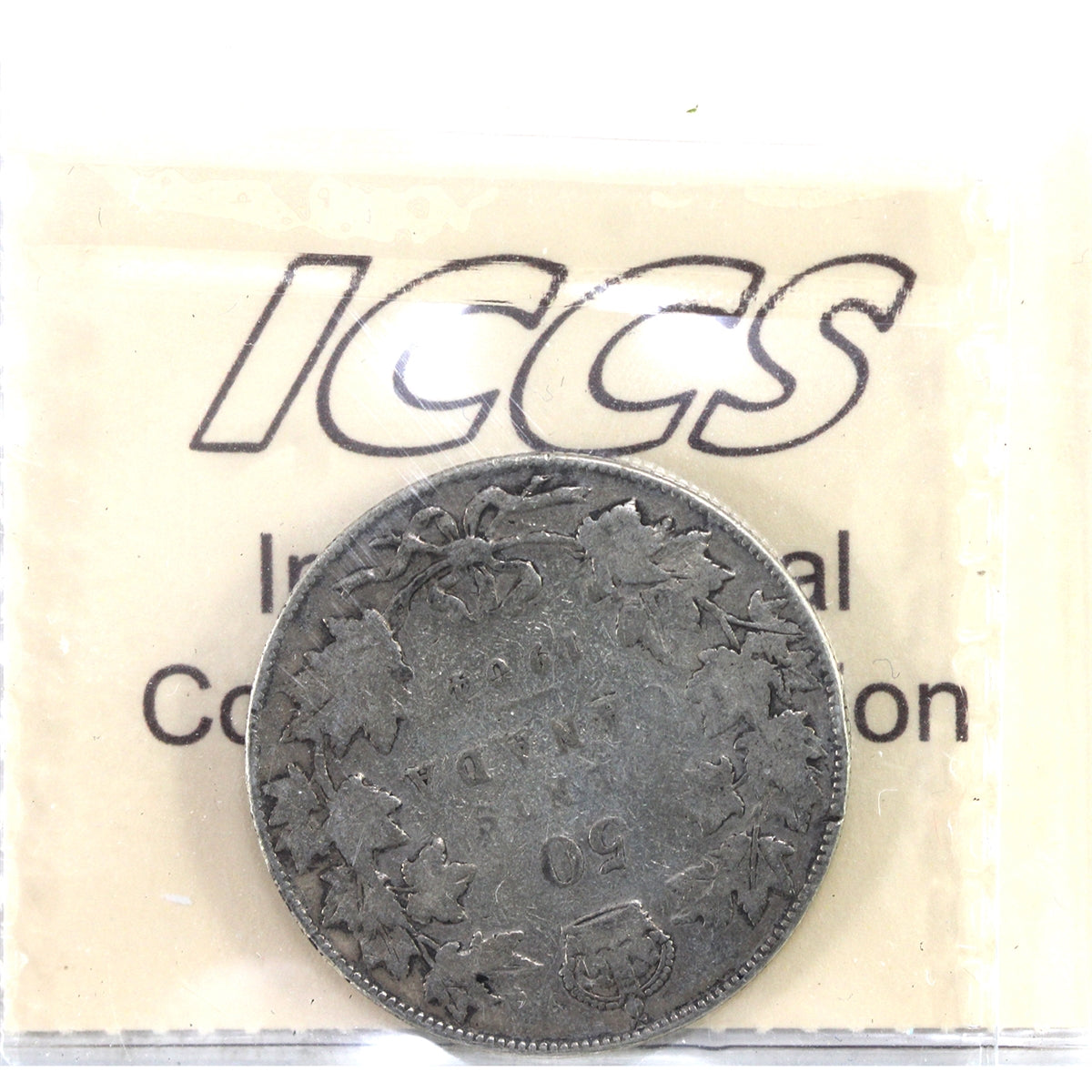 1904 Canada 50-cents ICCS Certified VG10