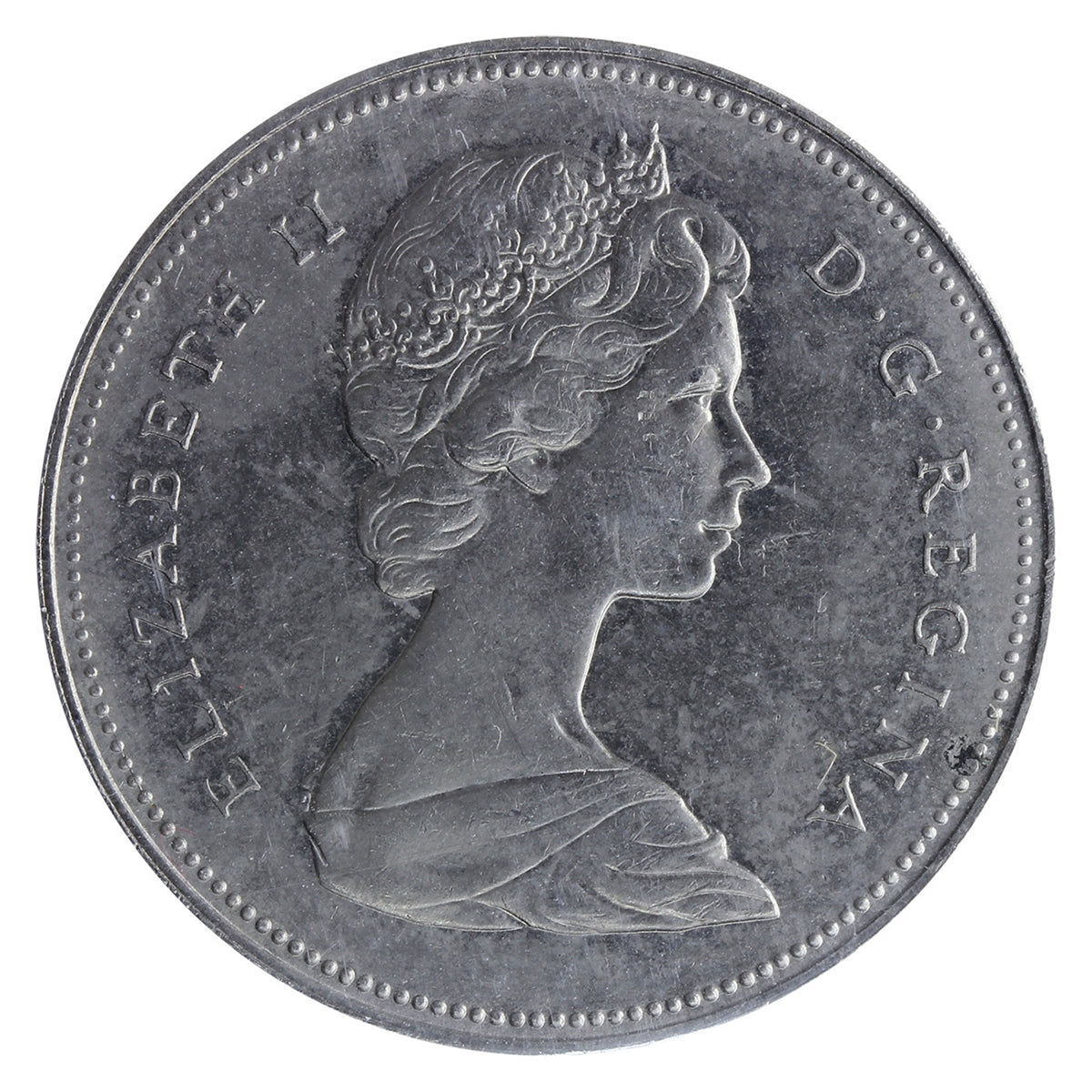 1975 Missing A Canada 50-cents ICCS Certified MS64