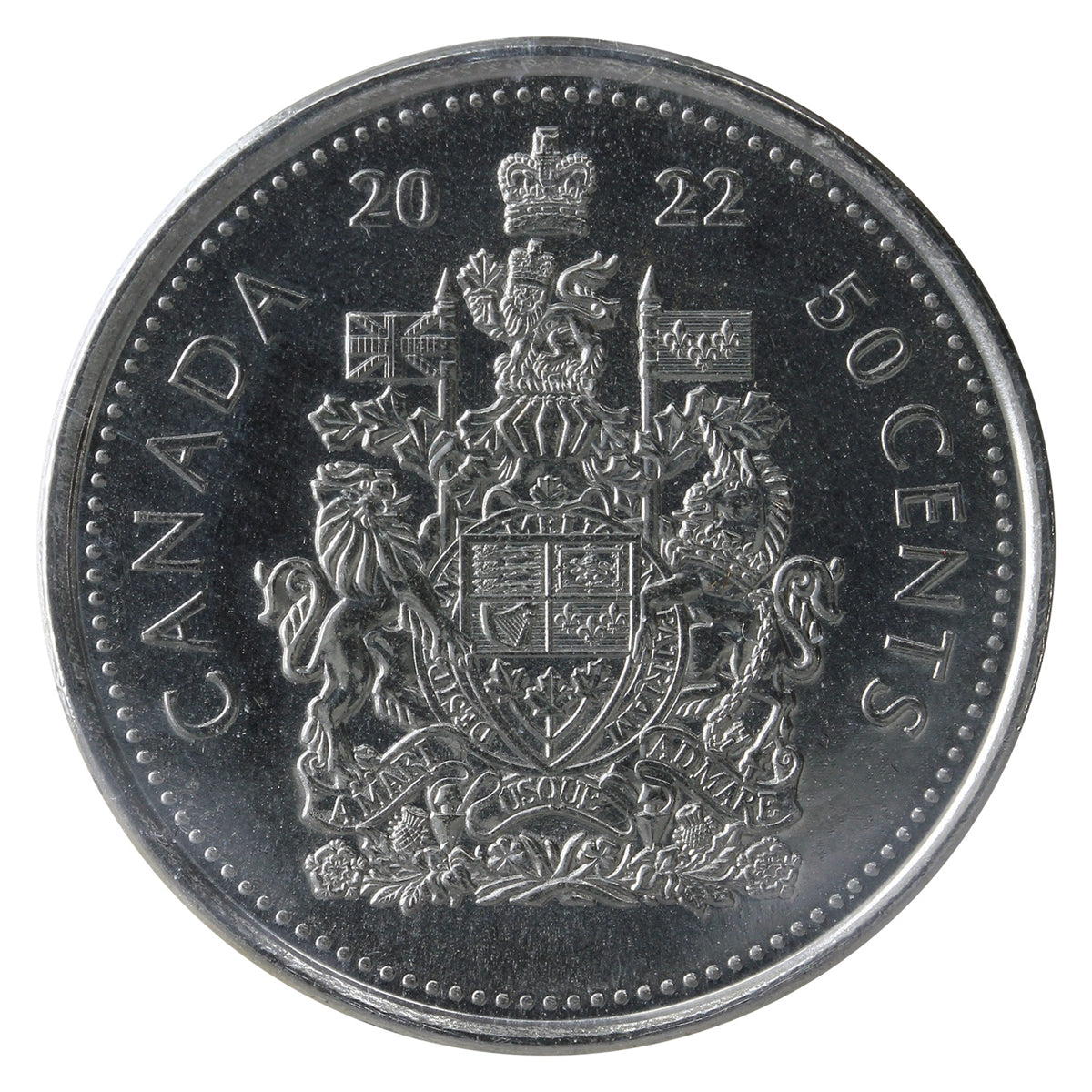 2022 Canada 50-cents ICCS Certified MS66
