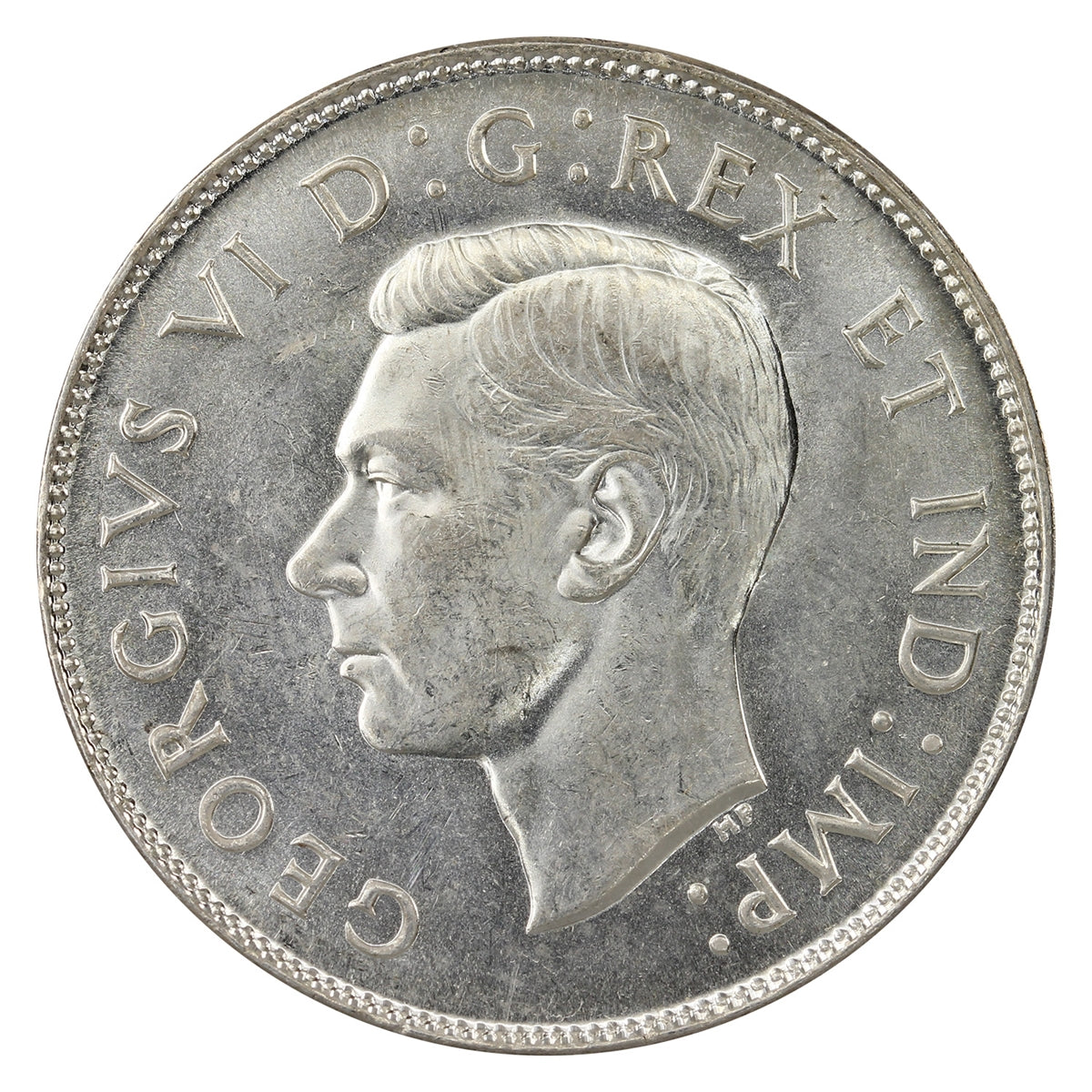 1946 Chip in 6 Canada 50-cents UNC+ (MS62) $