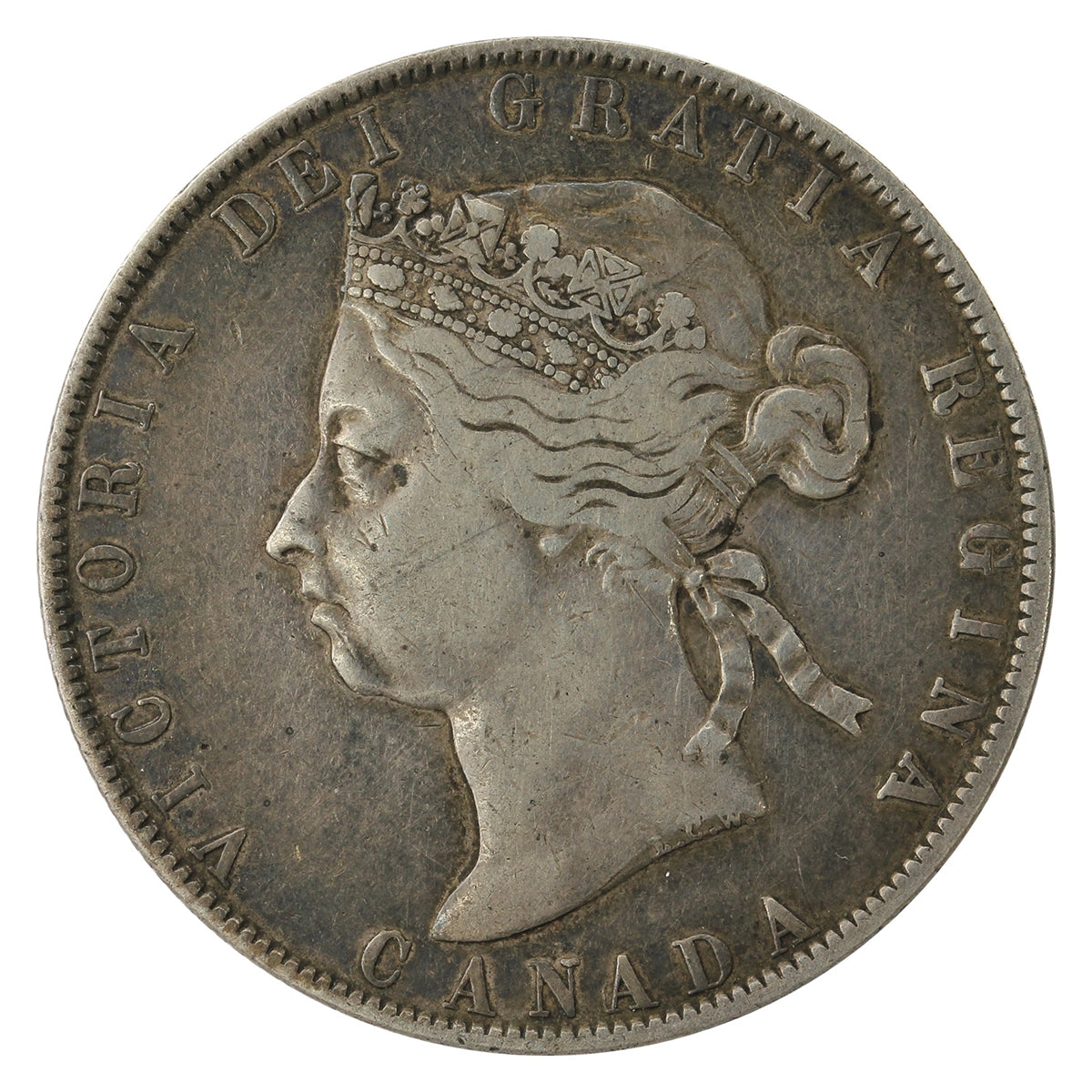 1898 Canada 50-cents Very Fine (VF-20) $