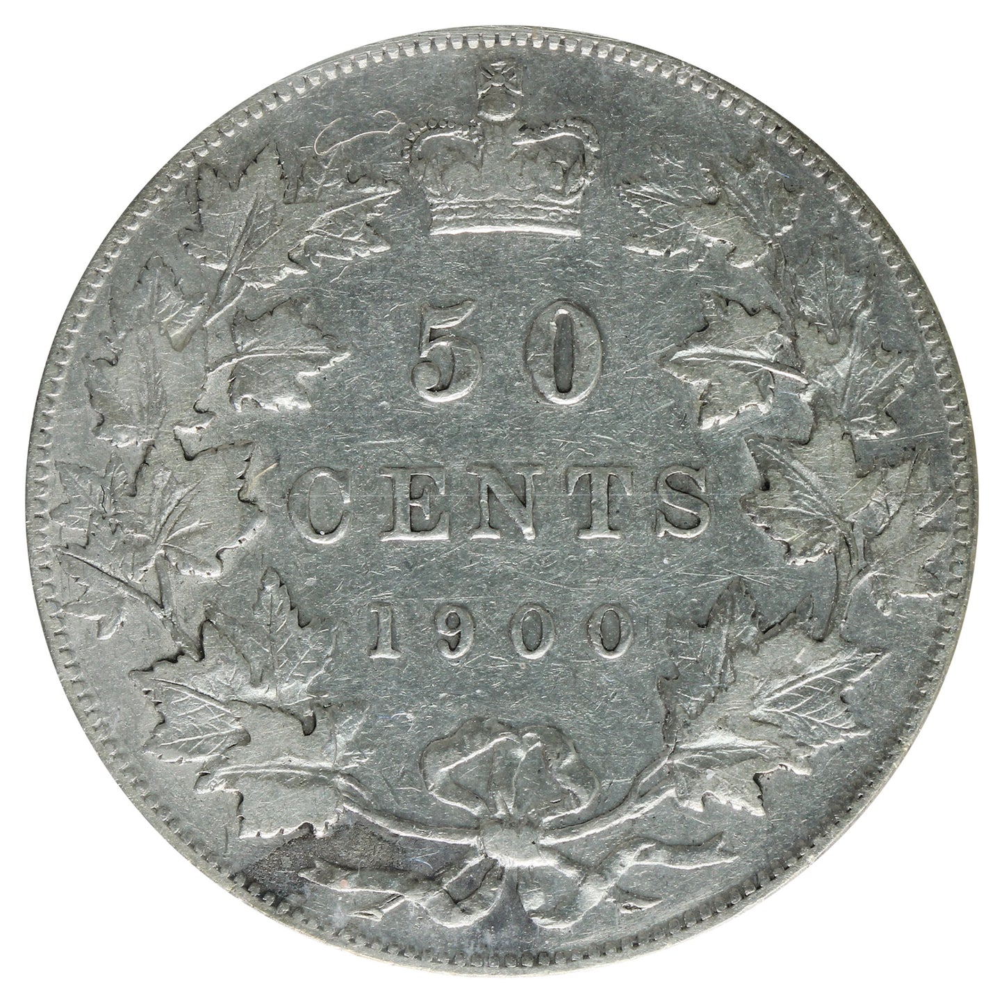 1900 Canada 50-cents ICCS Certified VF20