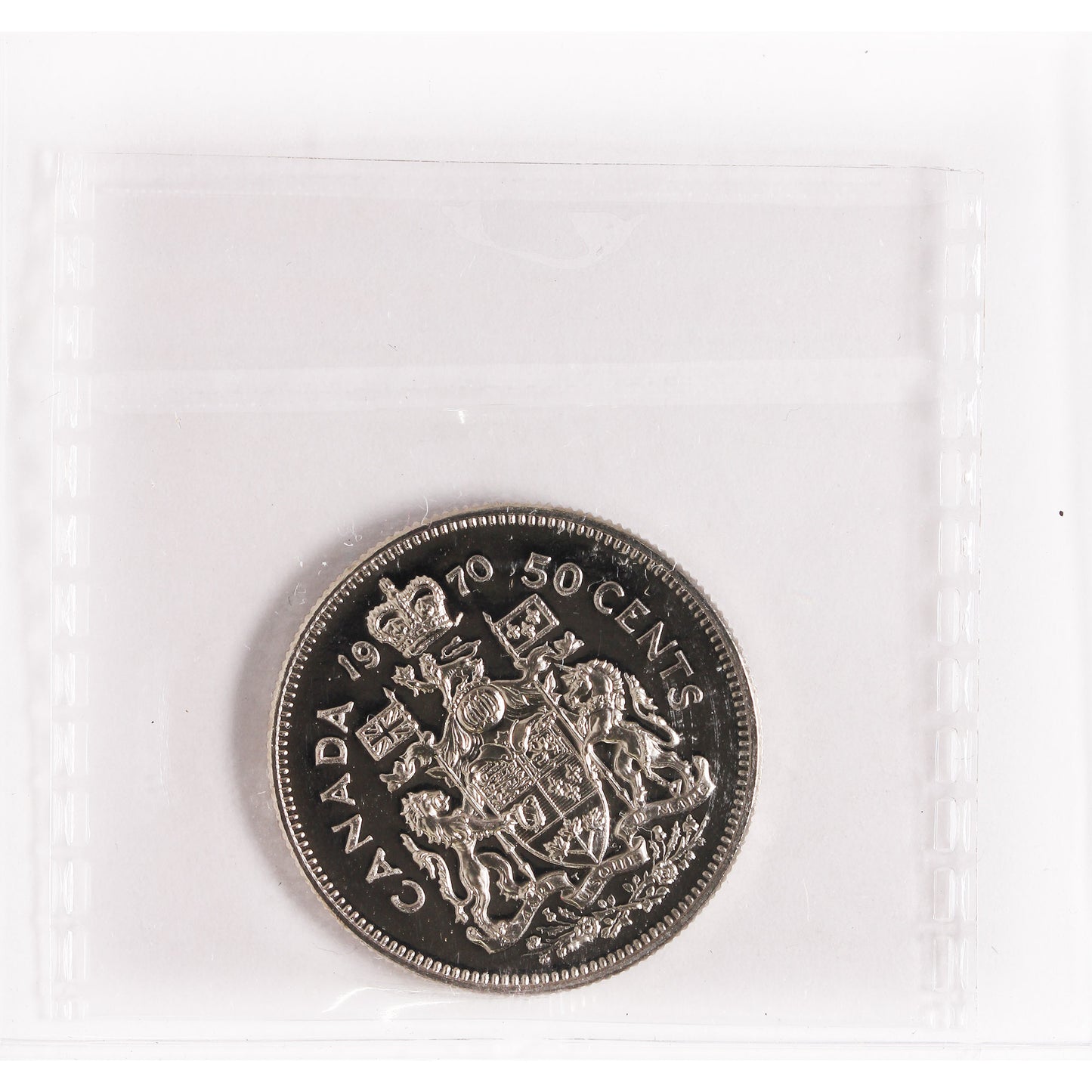 1970 Canada 50-cents ICCS Certified SP65