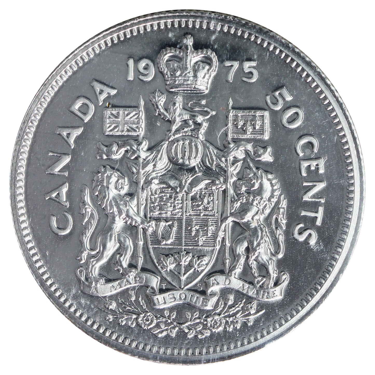 1975 Canada 50-cents ICCS Certified SP67 Heavy Cameo