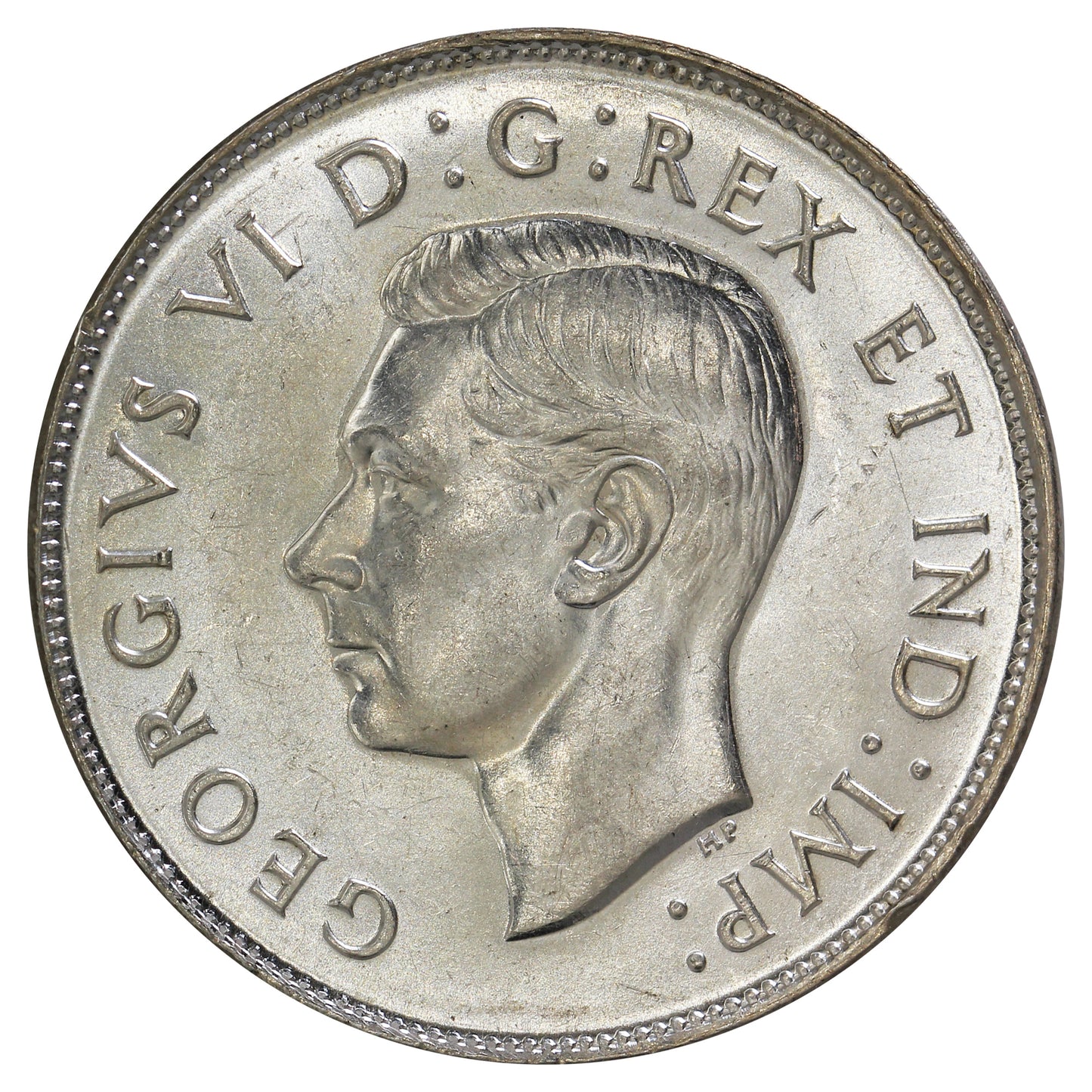 1946 Chip in 6 Canada 50-cents AU-UNC (AU-55) $