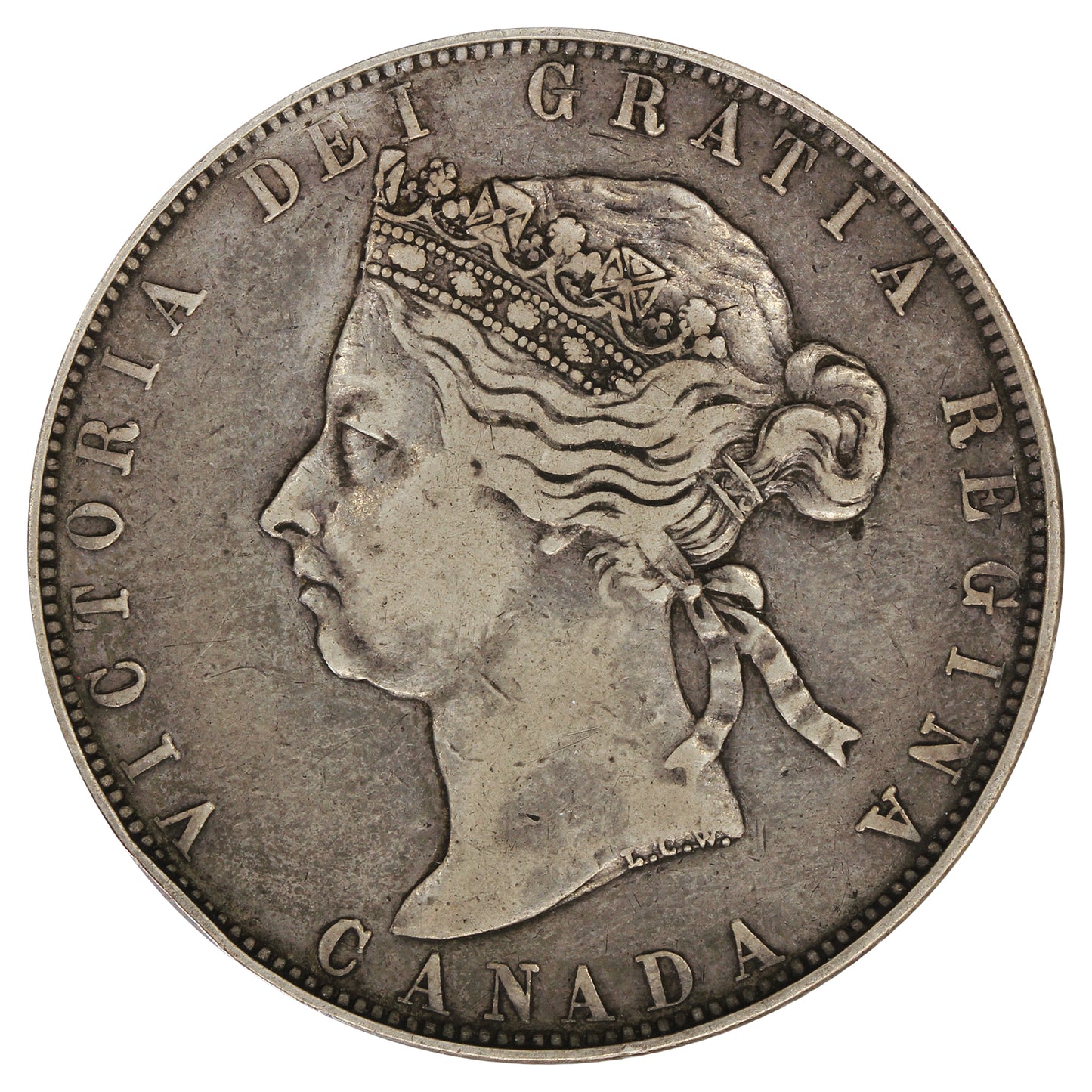 1894 Canada 50-cents VF-EF (VF30) $