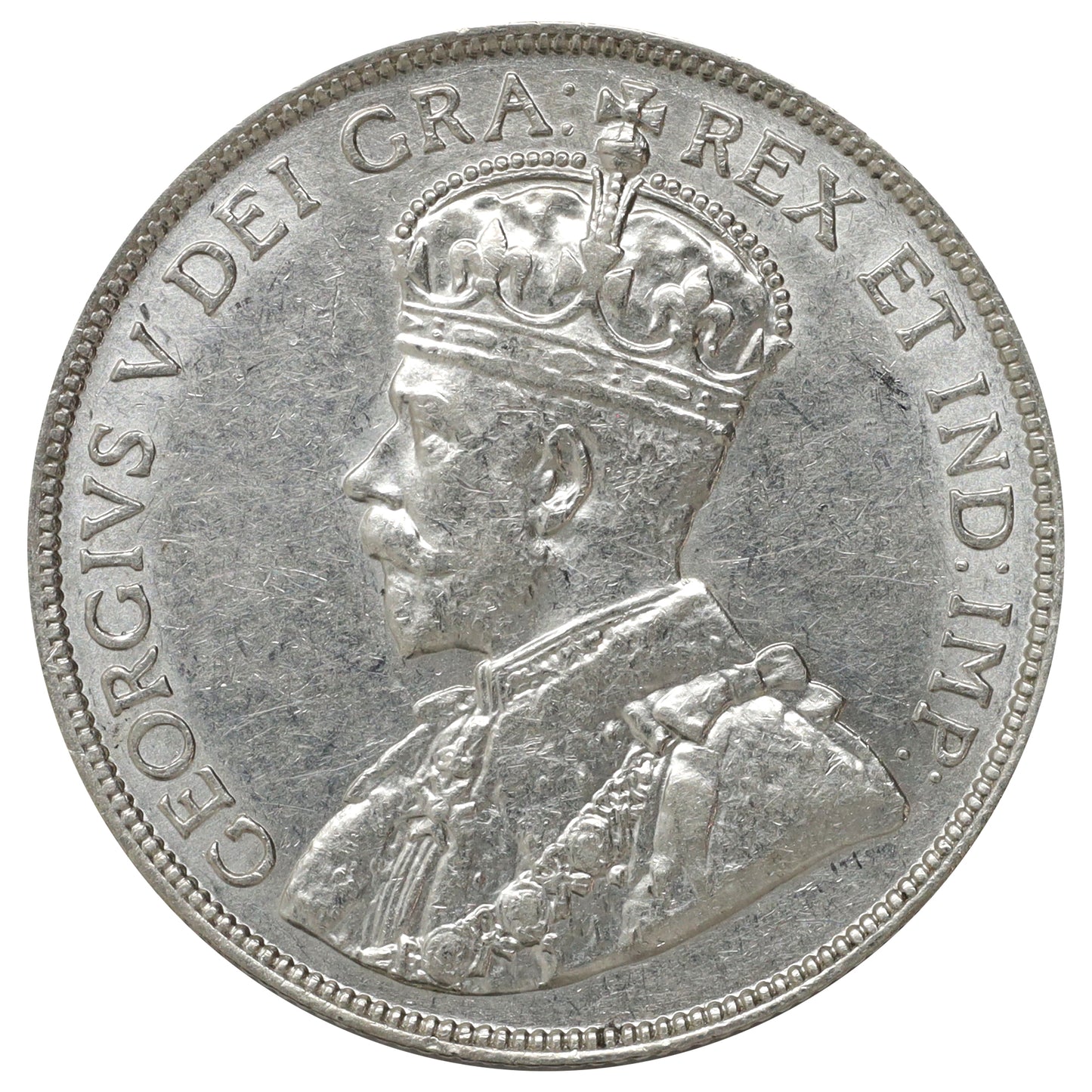 1913 Canada 50-cents EF-AU (EF45) $