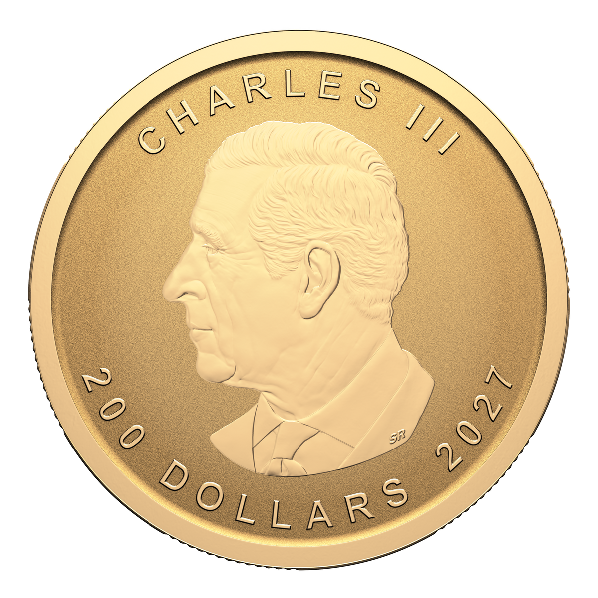 2027 Canada $200 Our Purest Maple Leaf (Premium Bullion) 1oz. Pure Gold Coin (No Tax)