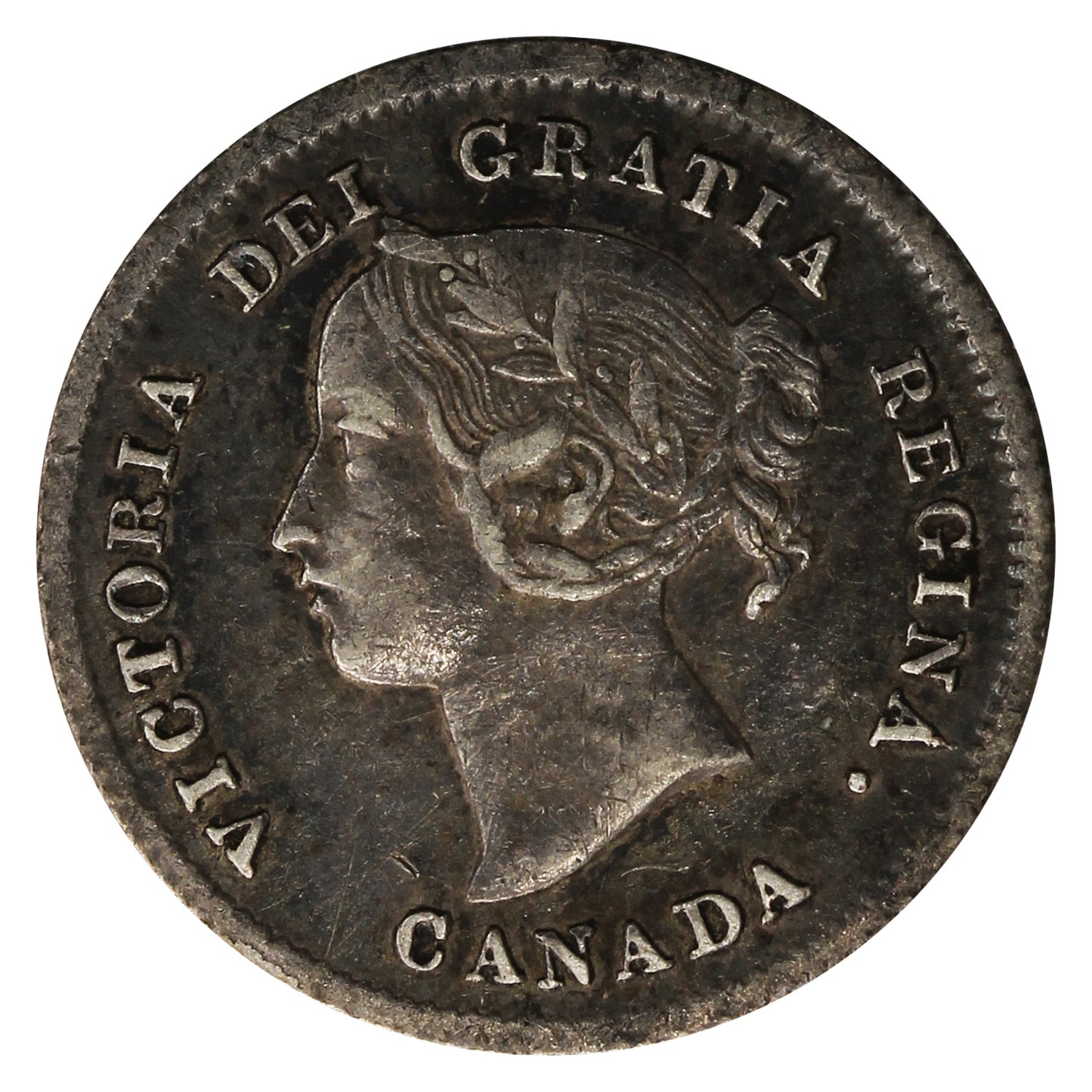 1872H Canada 5-cents VF-EF (VF30) $