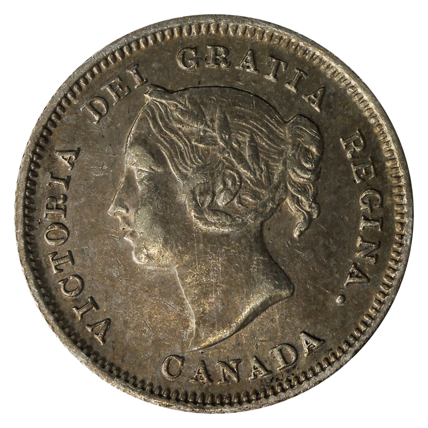 1881H Canada 5-cents VF-EF (VF30) $