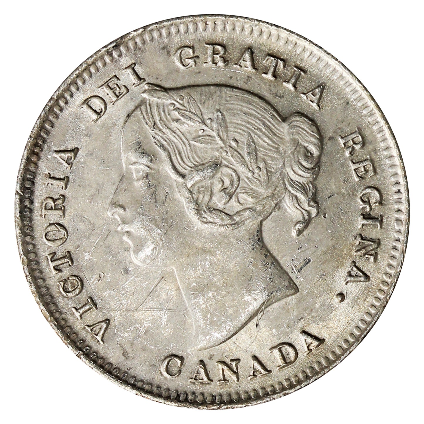 1899 Canada 5-cents AU-UNC (AU55) $