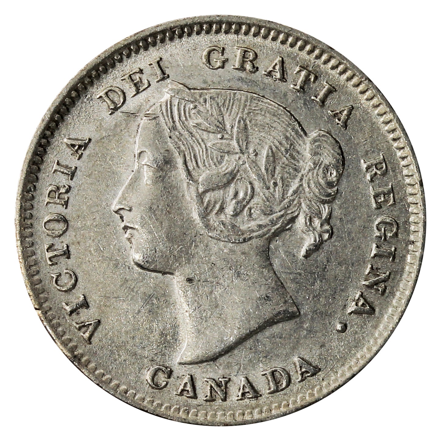 1899 Canada 5-cents EF-AU (EF45)